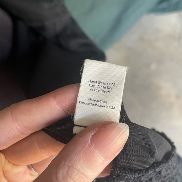 For Love and Lemons black sheer lace robe - Picture 5 of 7